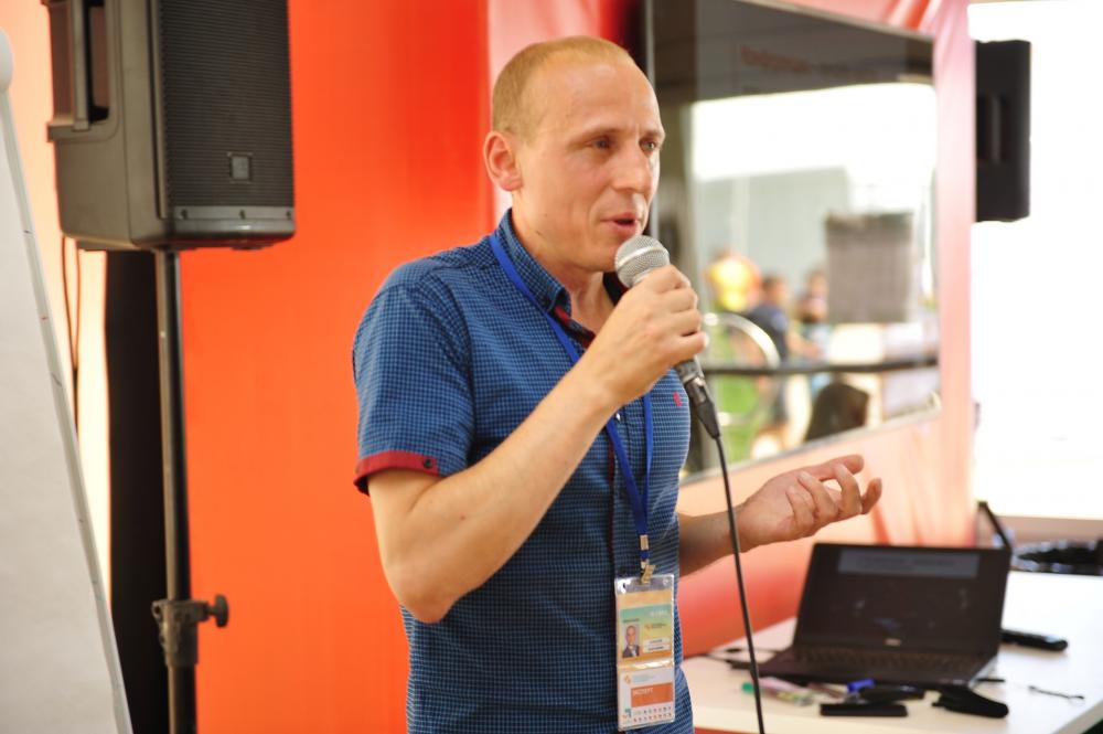 Алексей Бабушкин выступил на международной смене