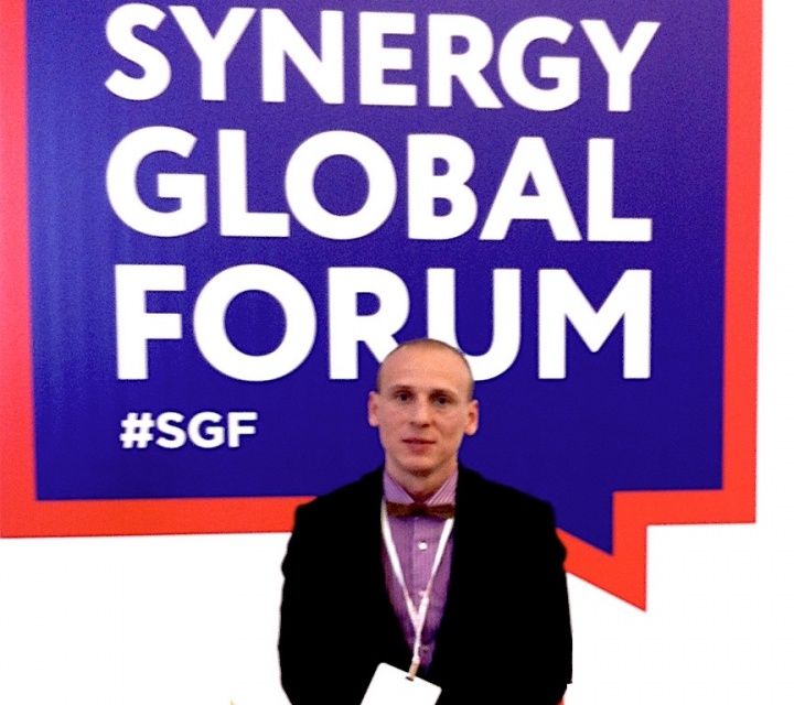 Получил знания от мировых спикеров на Synergy Global Forum